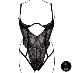 Amour by Le Desir Body Dentelle Grande Taille Sandra Noir